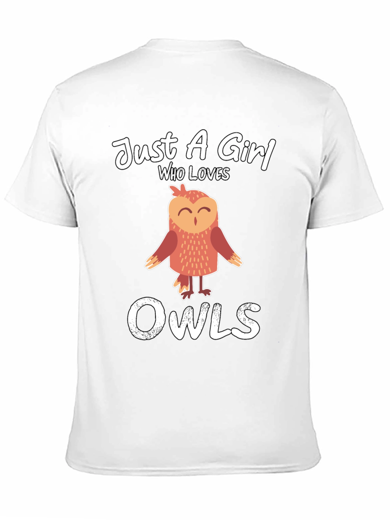 Just A Girl Who Loves Owls T-Shirt