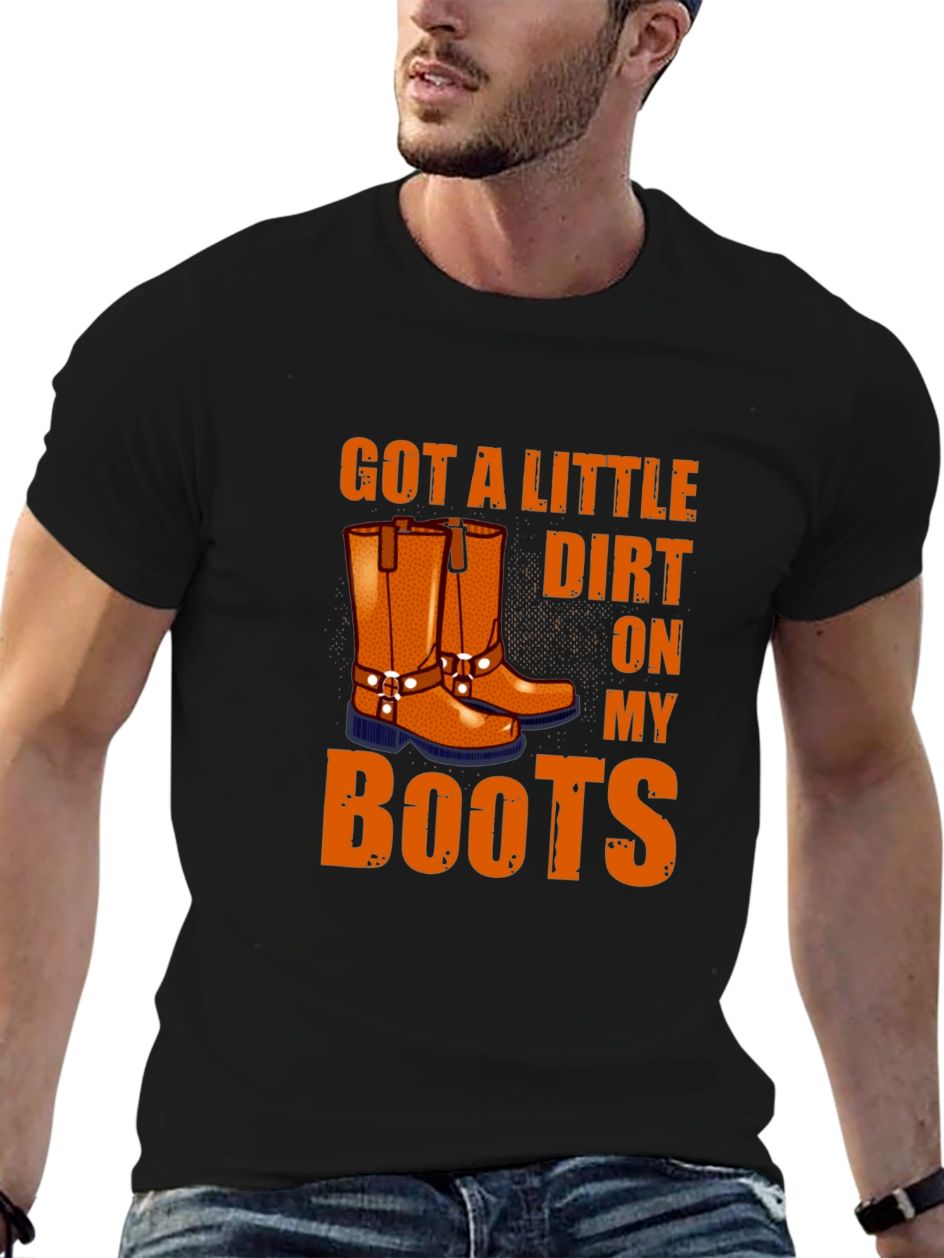 Got A Little Dirt on My Boots Graphic Tee