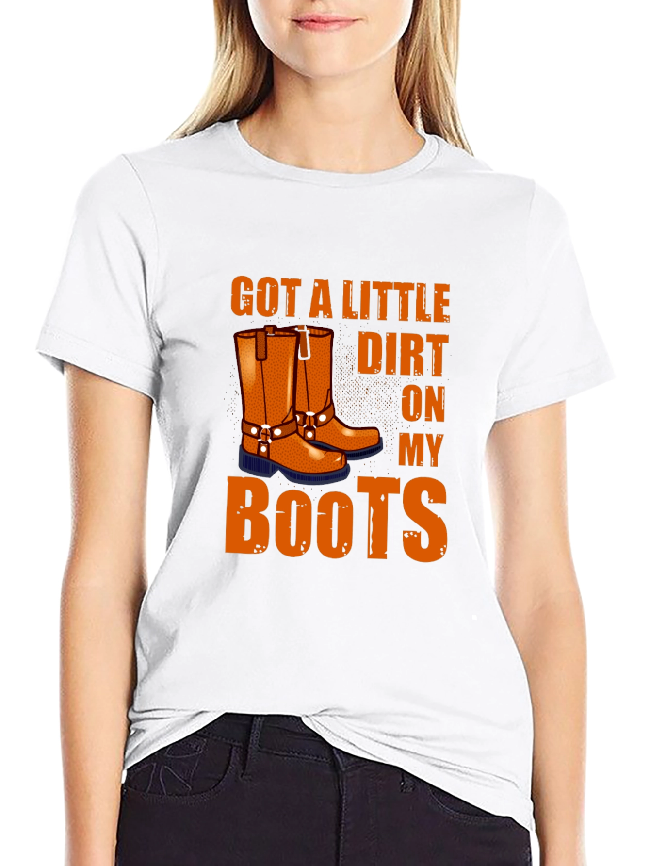 Got A Little Dirt on My Boots Graphic Tee