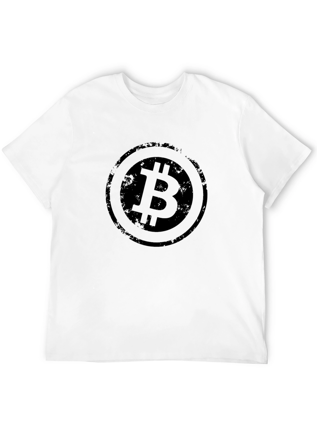 Bitcoin Logo Graphic Tee - Black