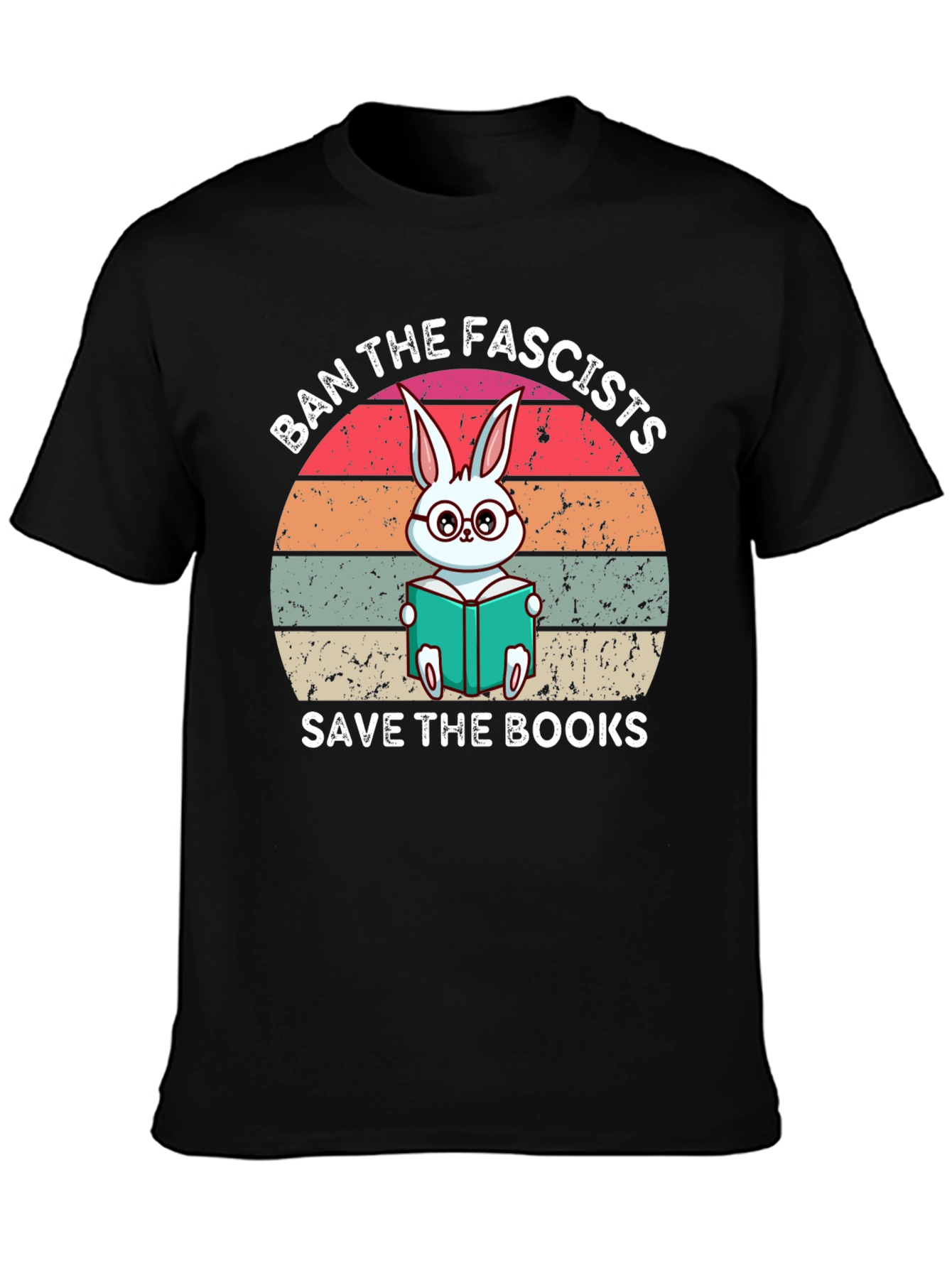 Ban Fascists Save Books T-Shirt