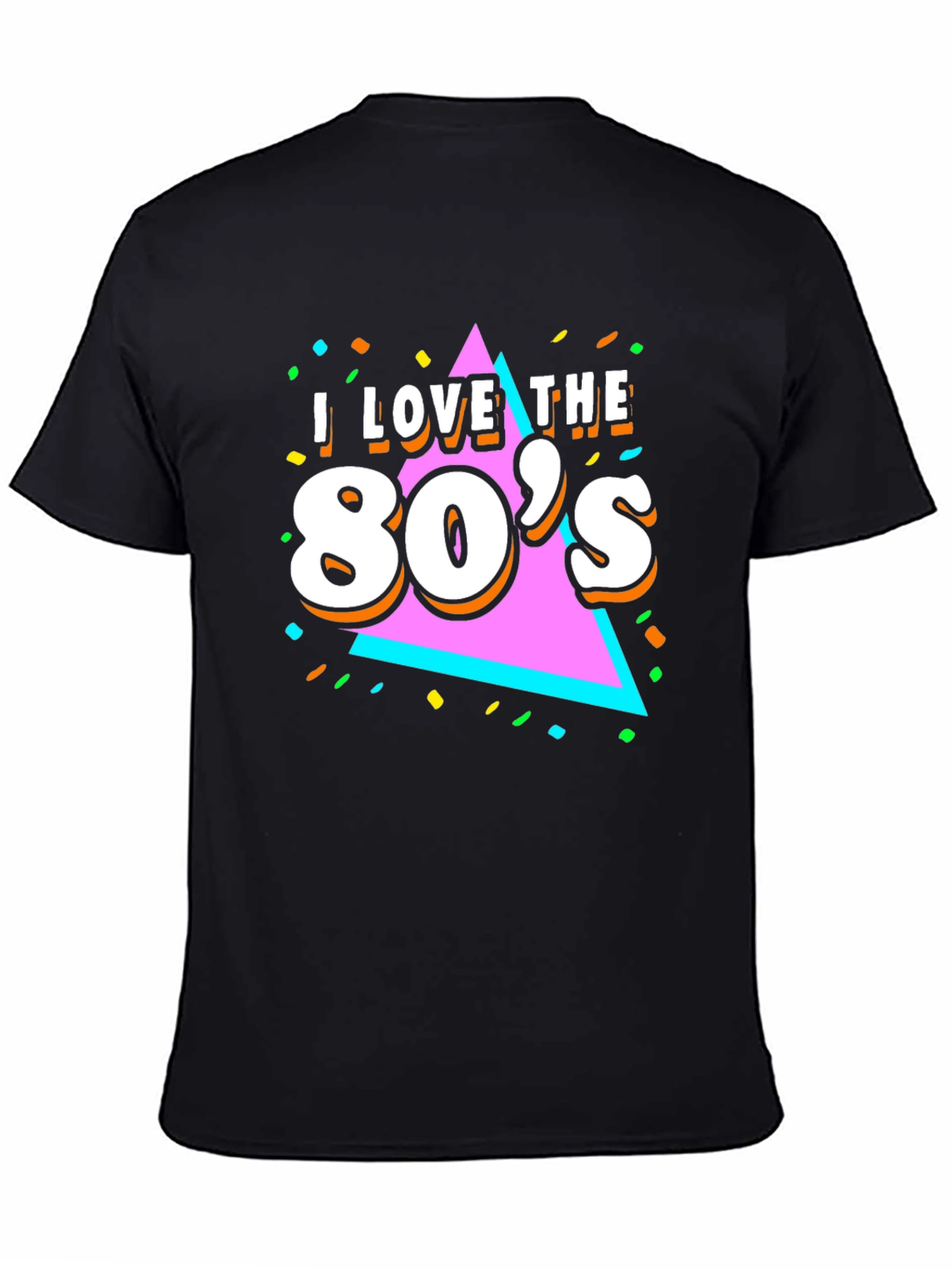 I Love The 80s Black T-Shirt