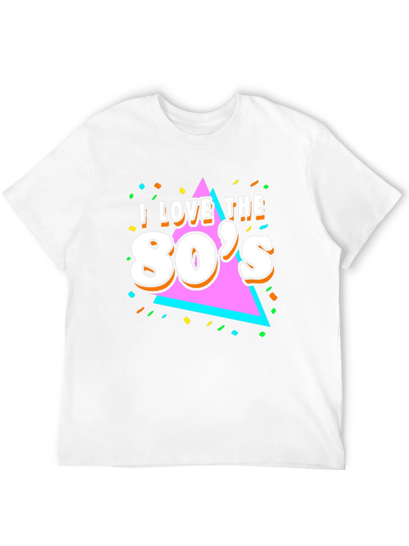 I Love The 80s Black T-Shirt