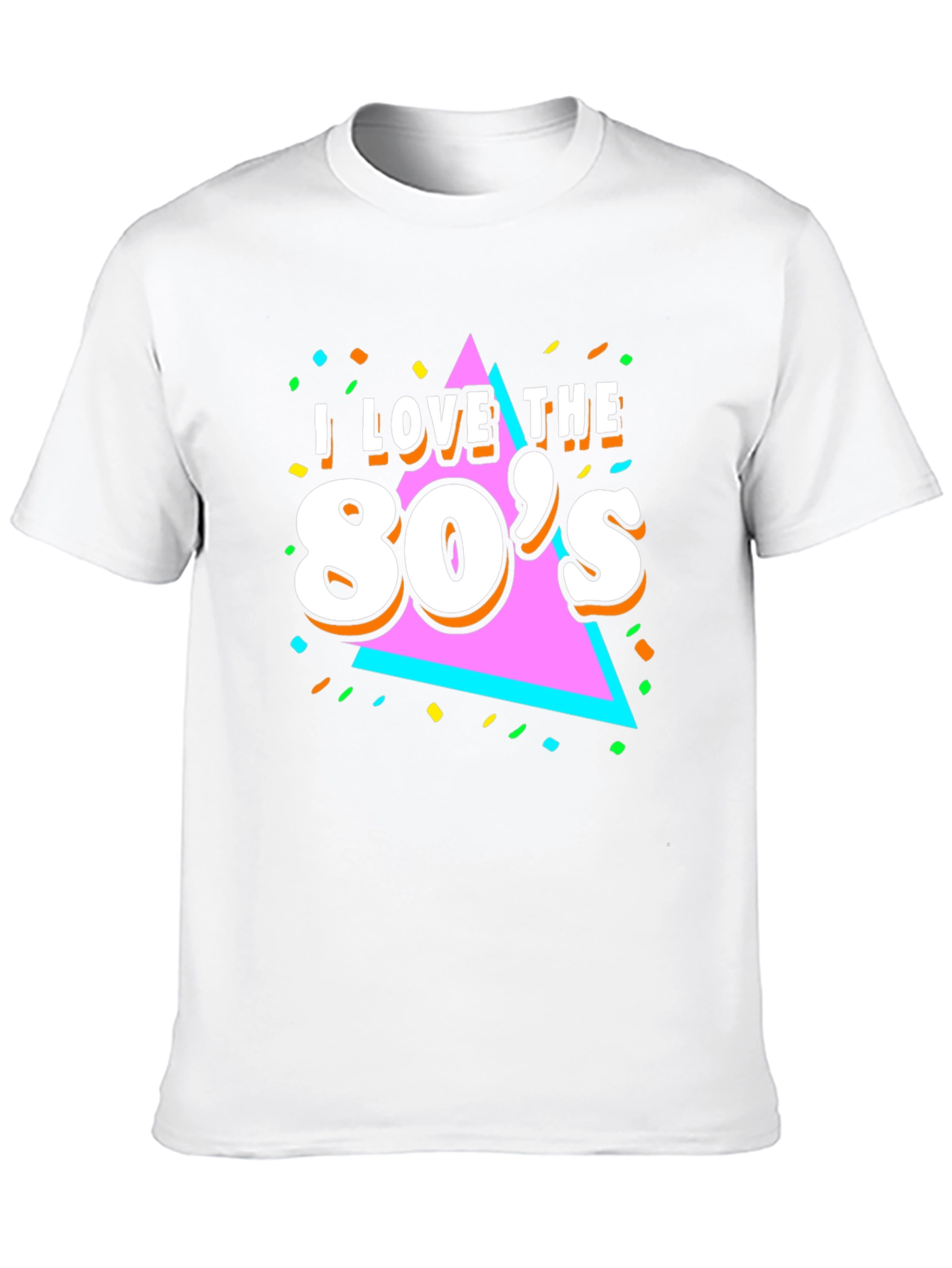 I Love The 80s Black T-Shirt