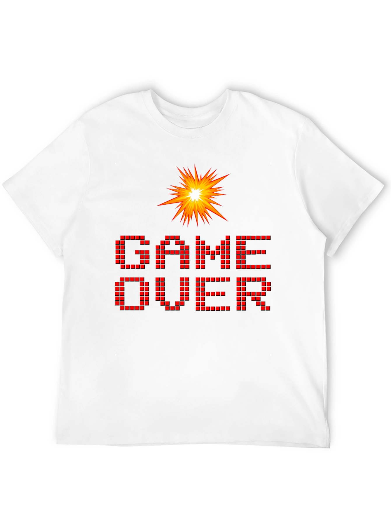Game Over Black Graphic T-Shirt