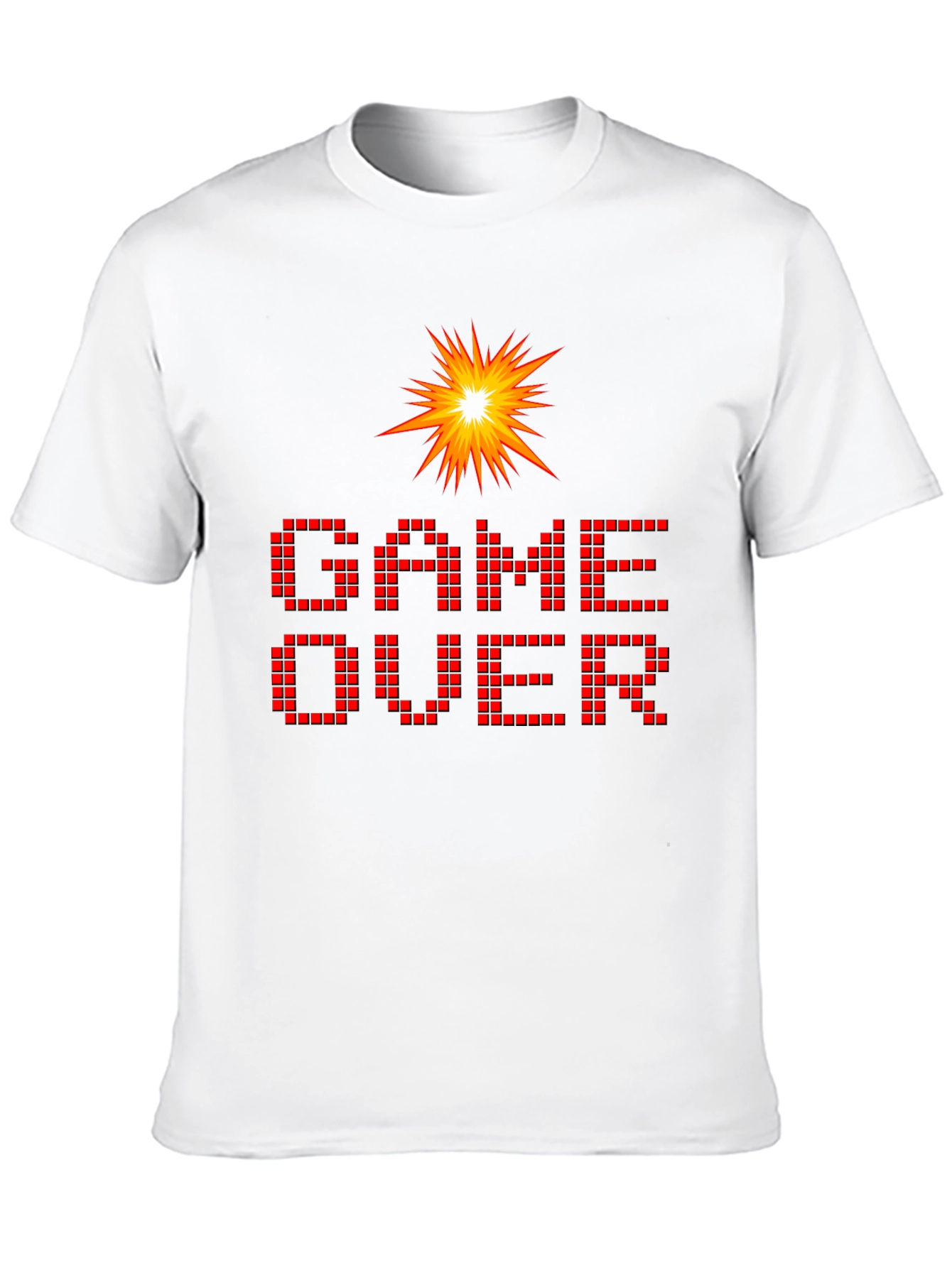 Game Over Black Graphic T-Shirt