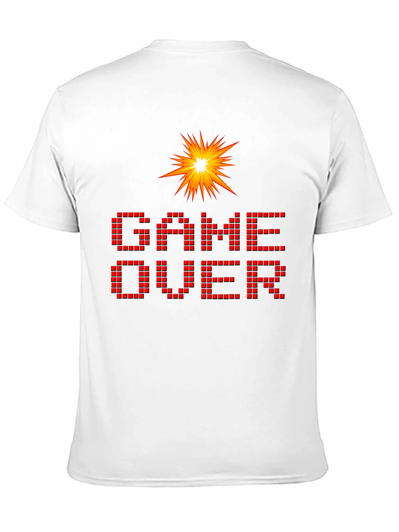 Game Over Black Graphic T-Shirt