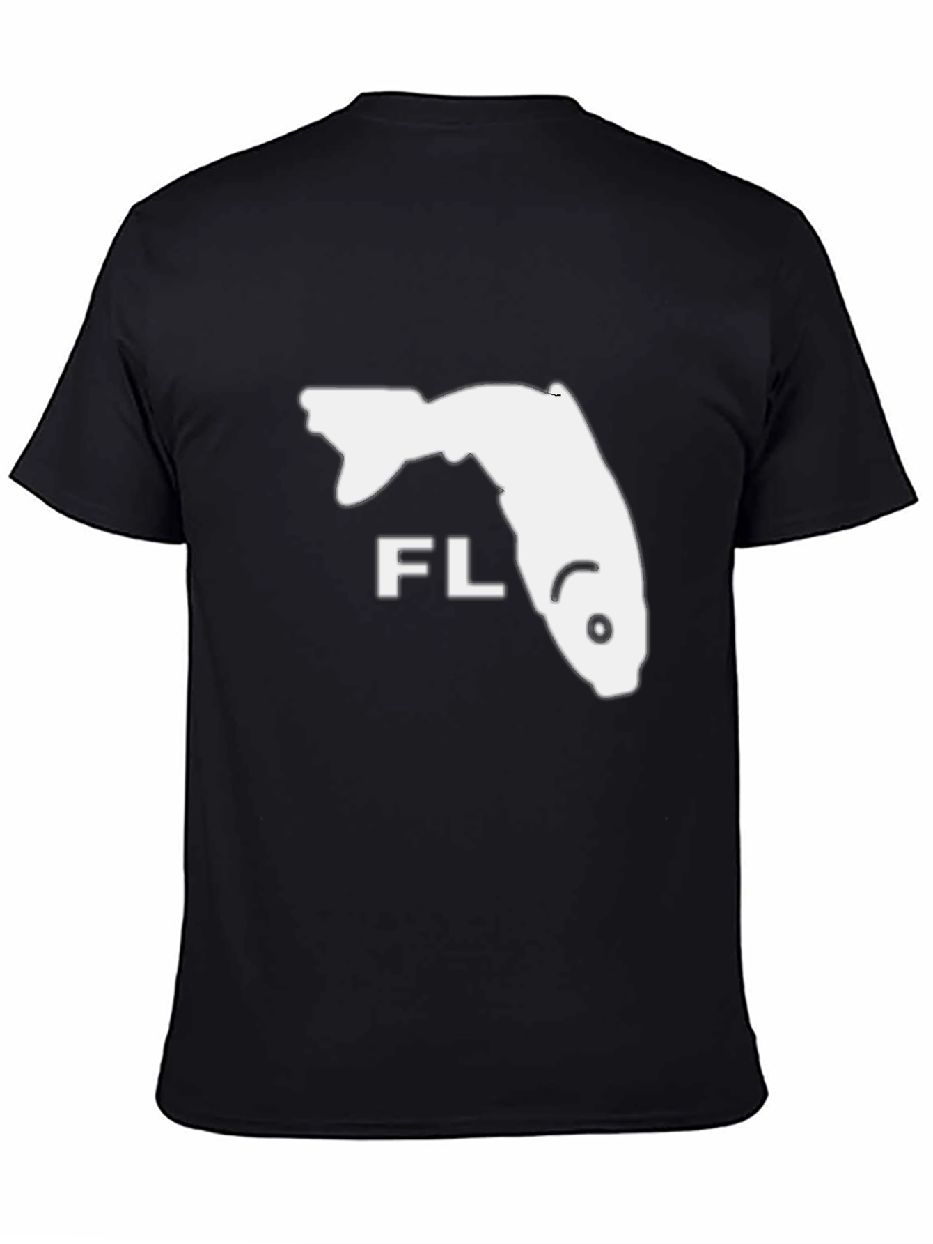 Florida Fish Graphic Tee - Black