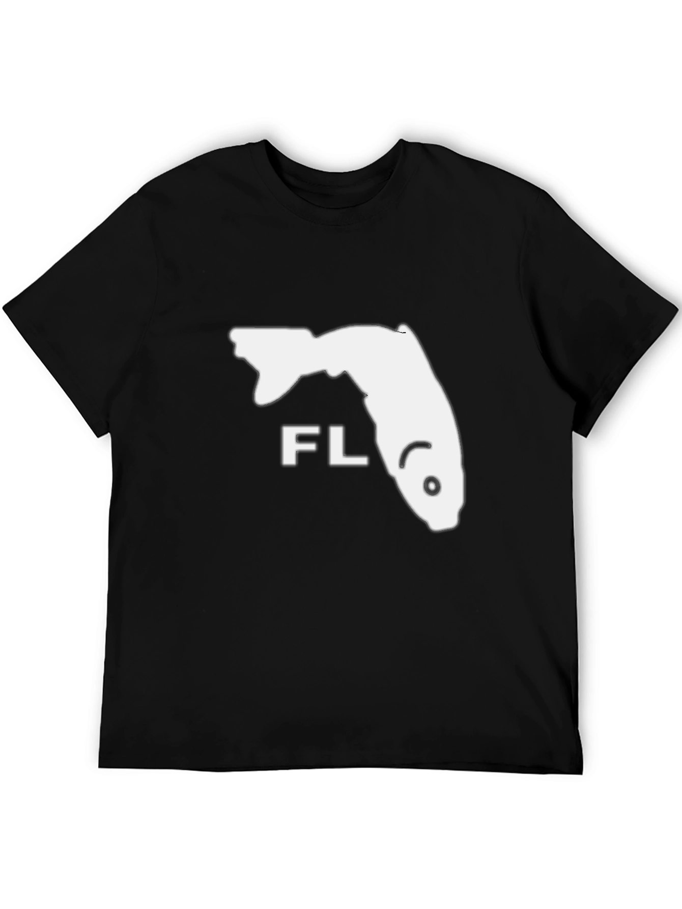 Florida Fish Graphic Tee - Black