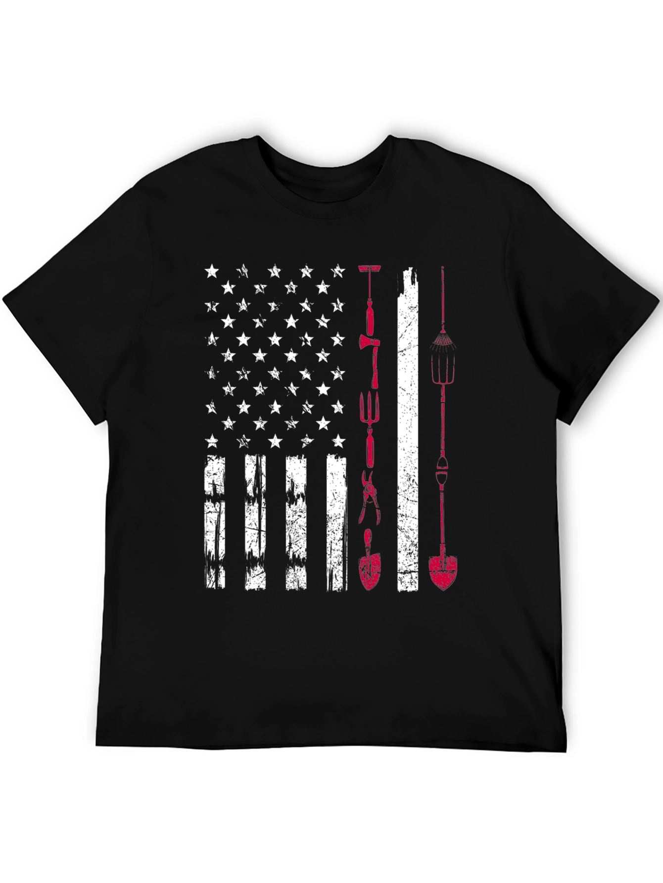 Gardener American Flag T-Shirt
