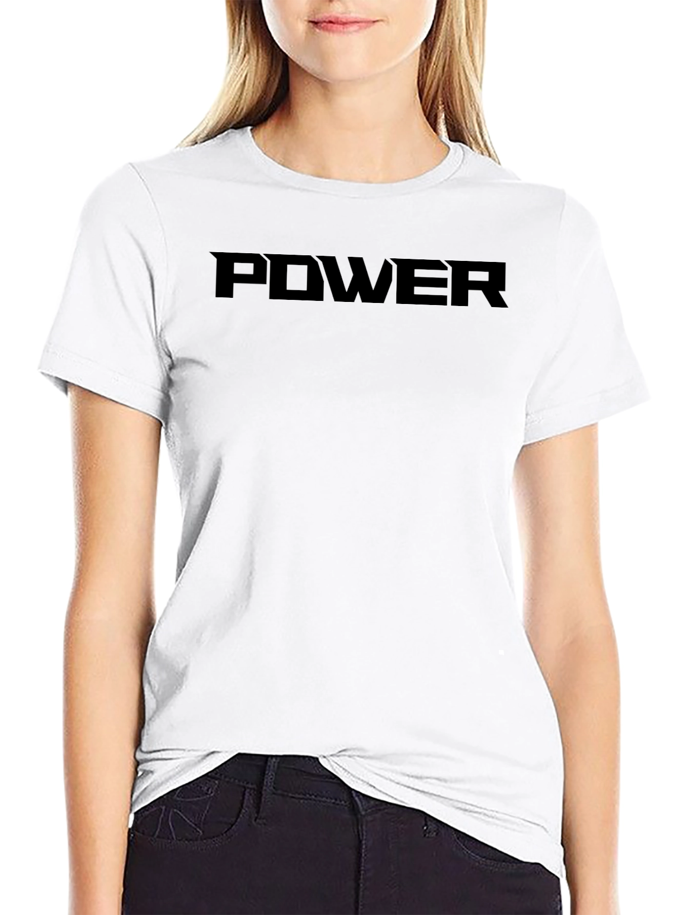 Black POWER Graphic T-Shirt - Mens