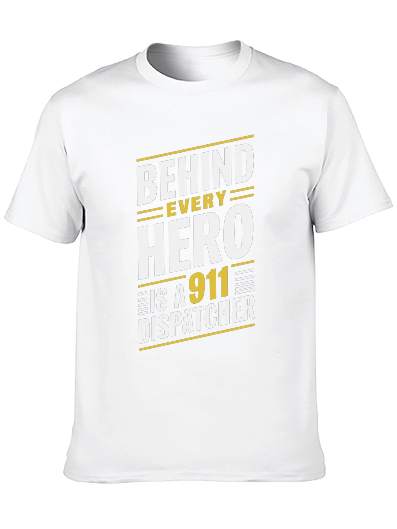 911 Dispatcher Hero T-Shirt - Black
