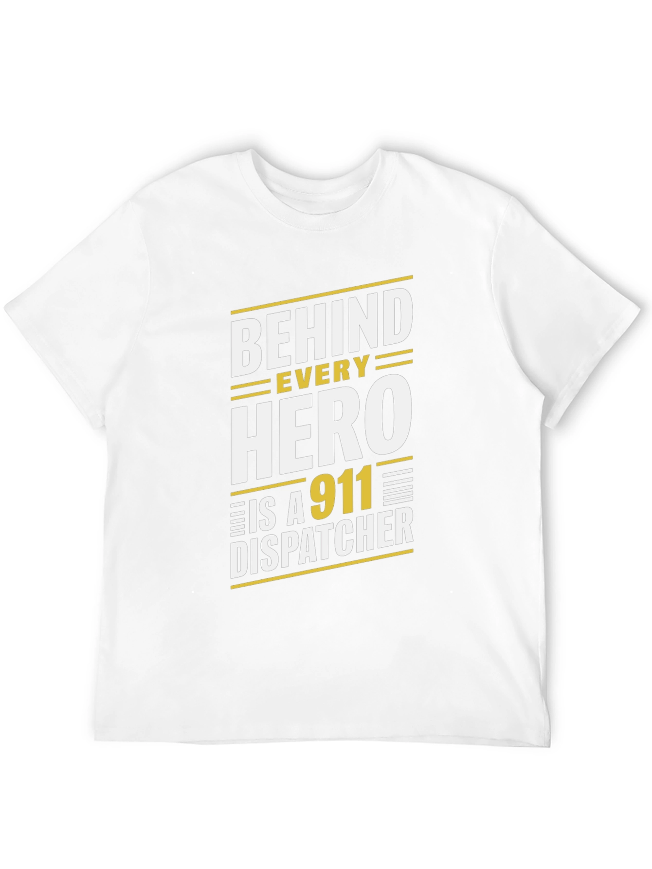 911 Dispatcher Hero T-Shirt - Black
