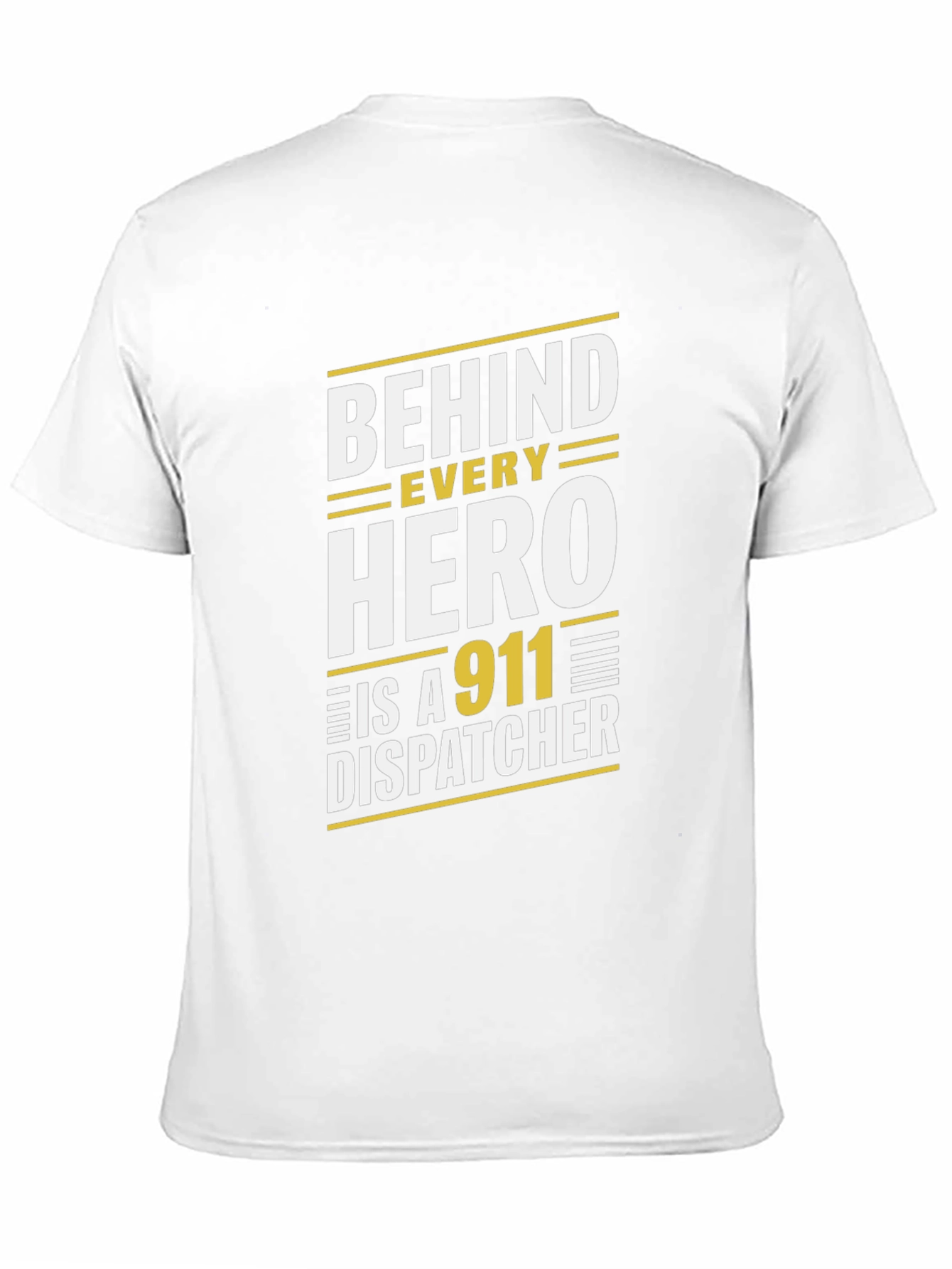 911 Dispatcher Hero T-Shirt - Black