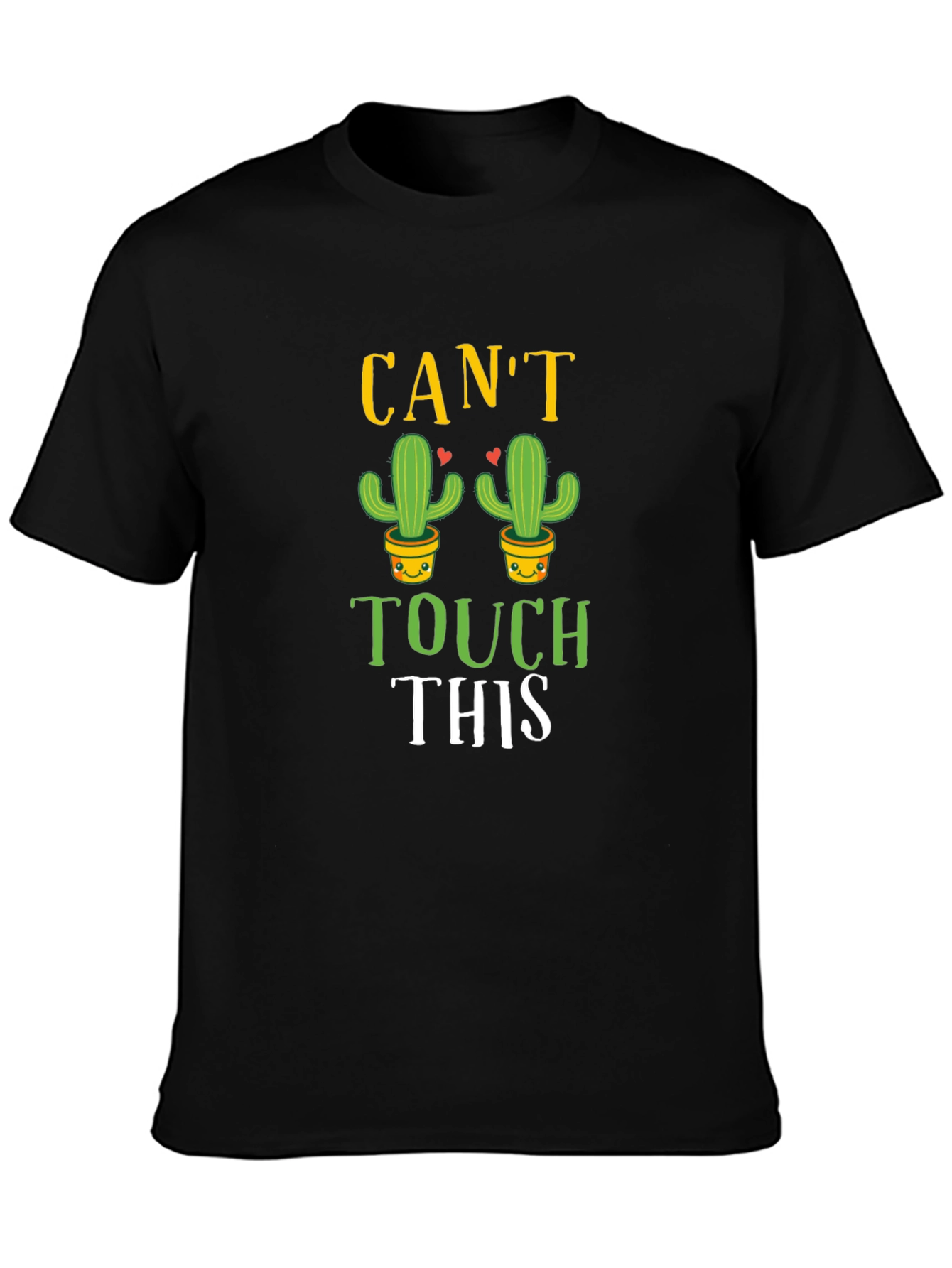 Cant Touch This Cactus Graphic T-Shirt