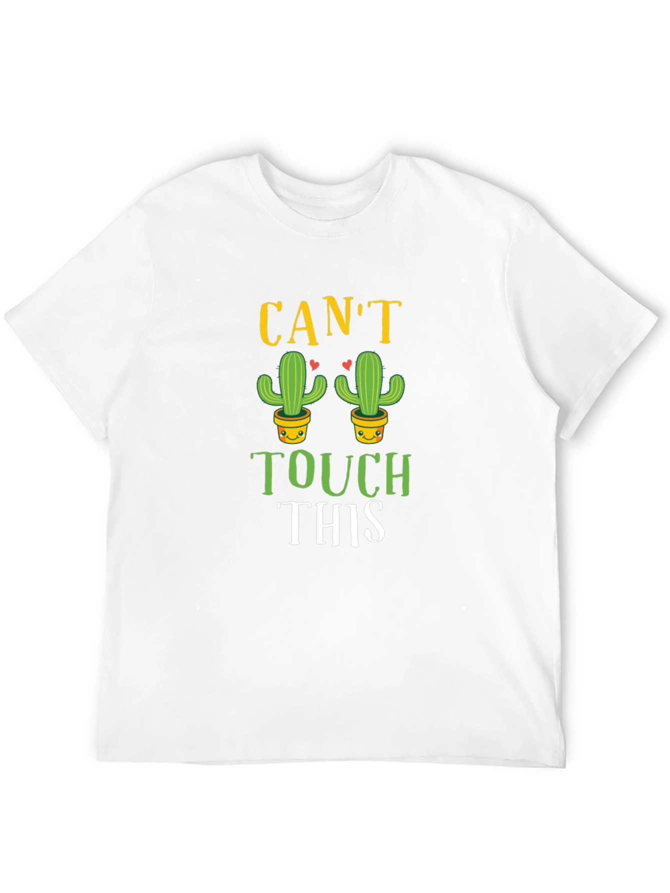 Cant Touch This Cactus Graphic T-Shirt