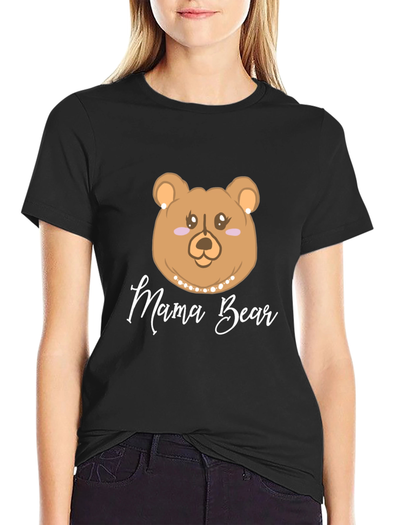 Mama Bear T-Shirt - Cute Bear Graphic Tee
