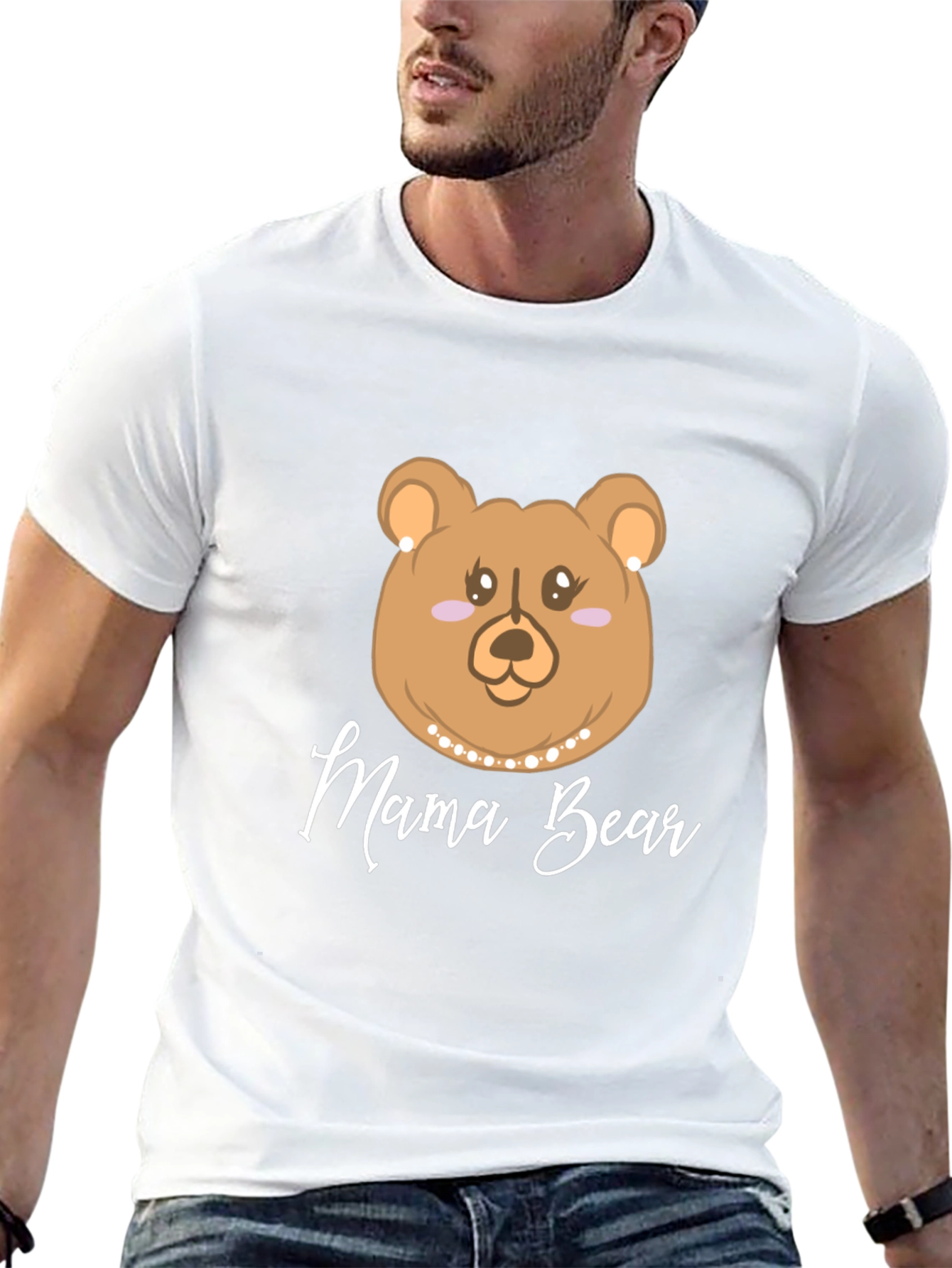Mama Bear T-Shirt - Cute Bear Graphic Tee