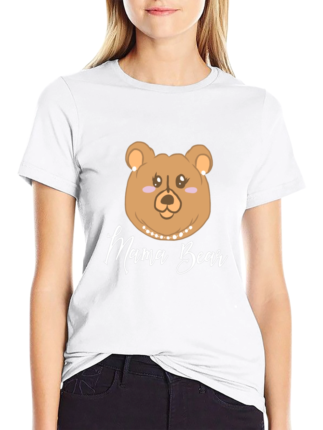 Mama Bear T-Shirt - Cute Bear Graphic Tee