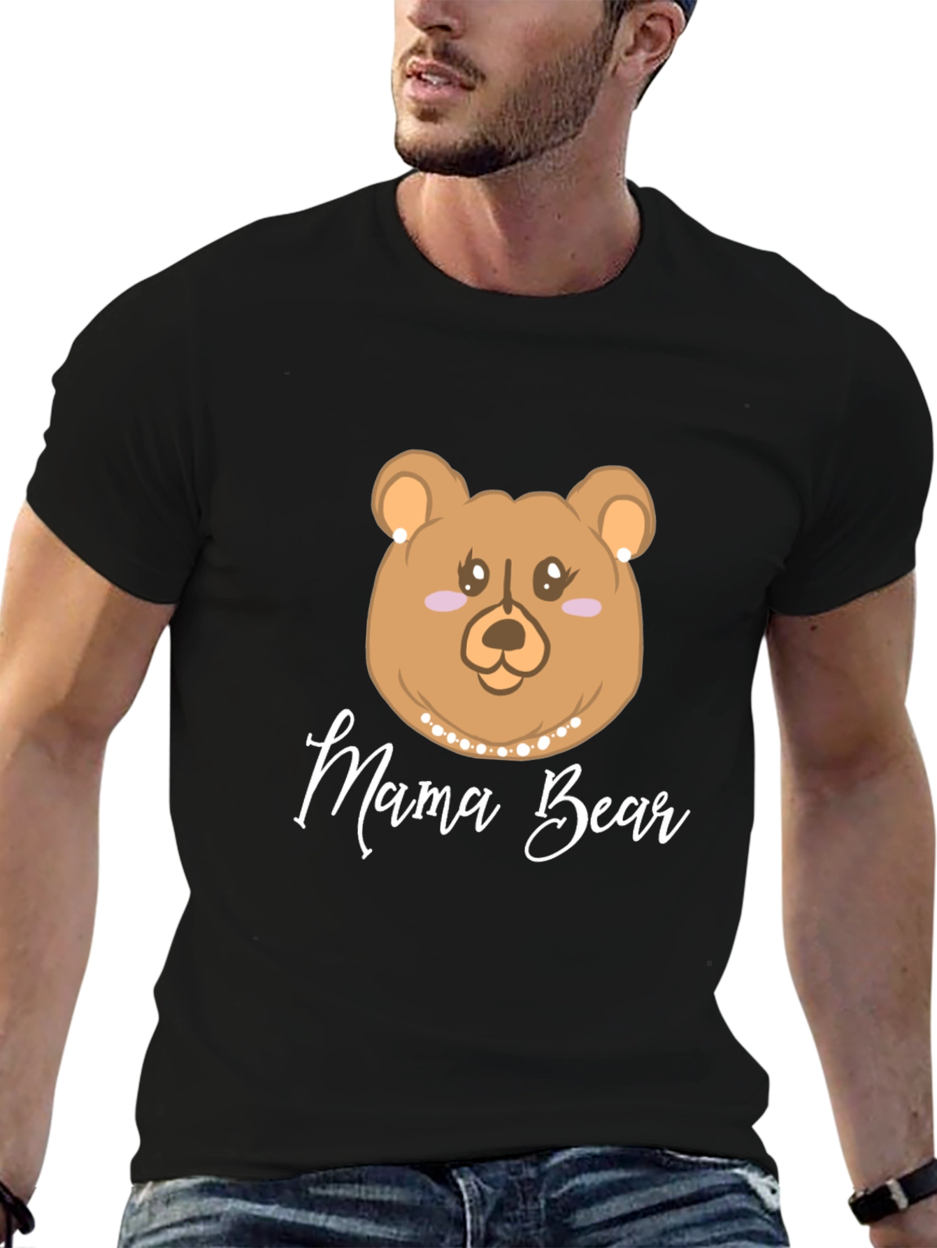 Mama Bear T-Shirt - Cute Bear Graphic Tee