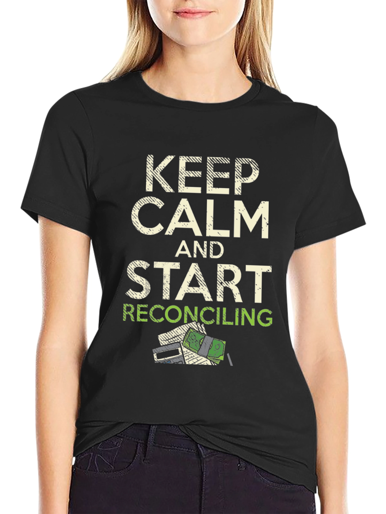 Keep Calm Accounting T-Shirt