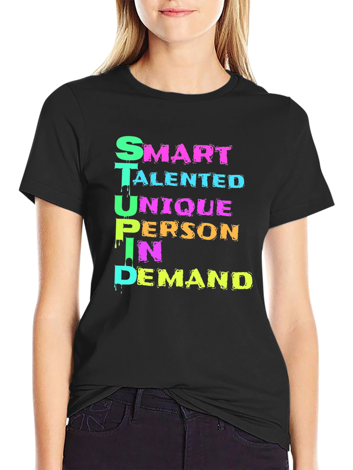 Funny S.T.U.P.I.D. Definition T-Shirt