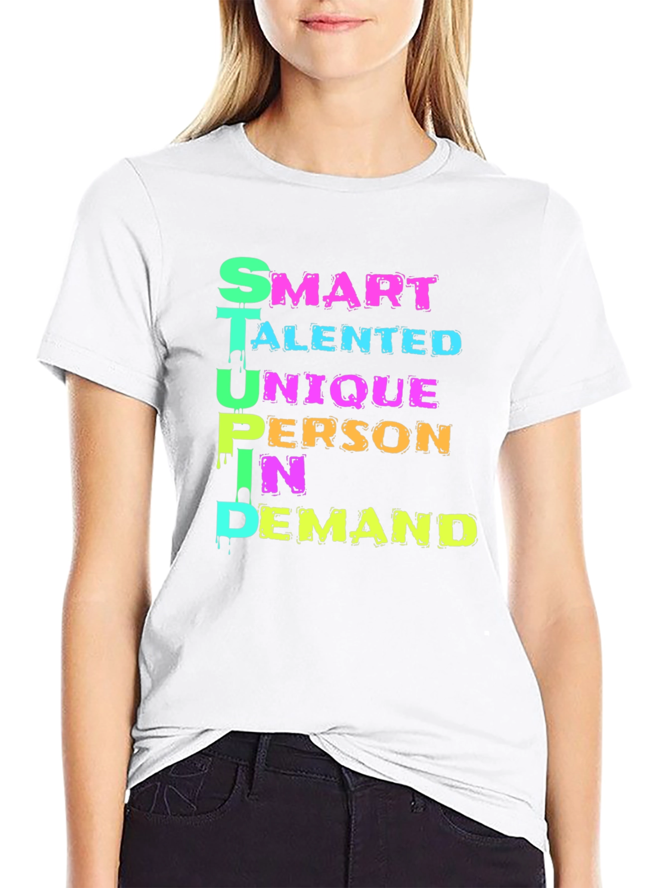 Funny S.T.U.P.I.D. Definition T-Shirt