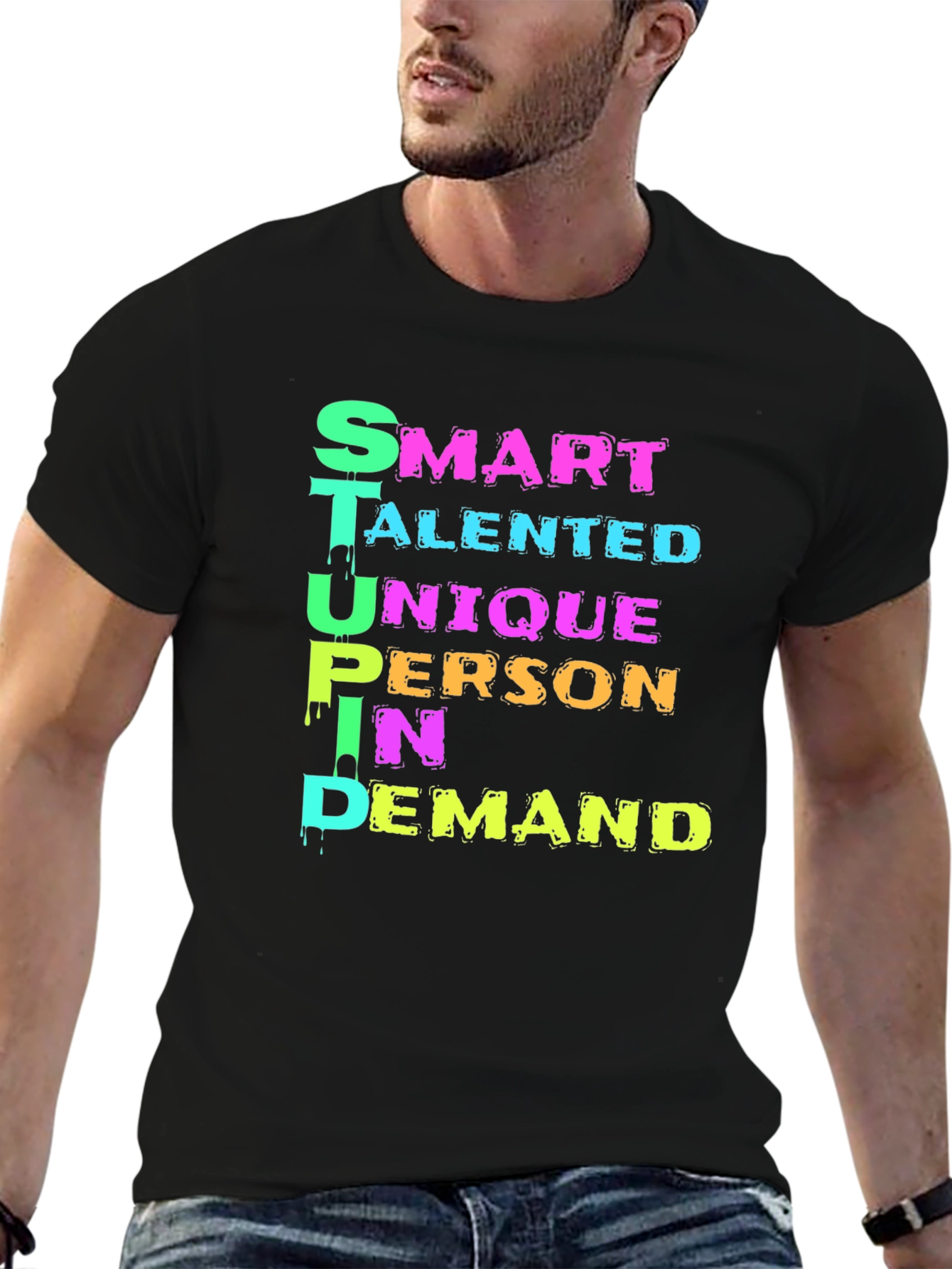 Funny S.T.U.P.I.D. Definition T-Shirt