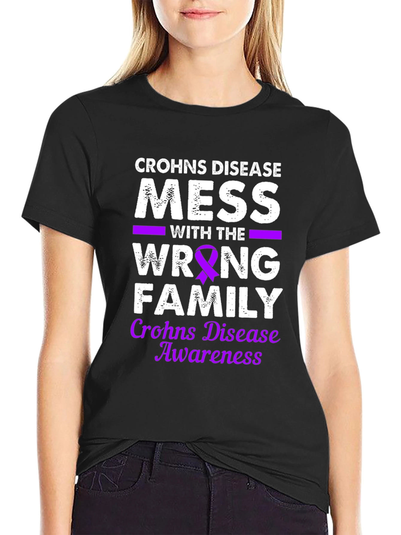 Crohns Disease Awareness Graphic Tee