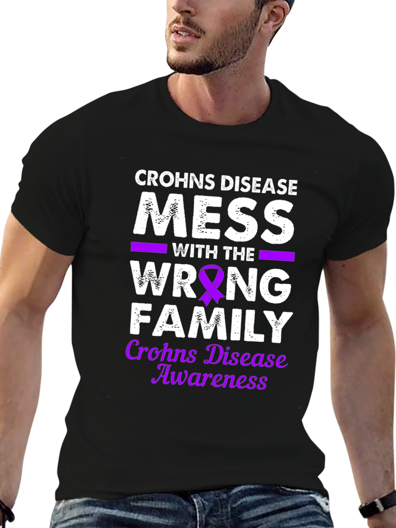 Crohns Disease Awareness Graphic Tee