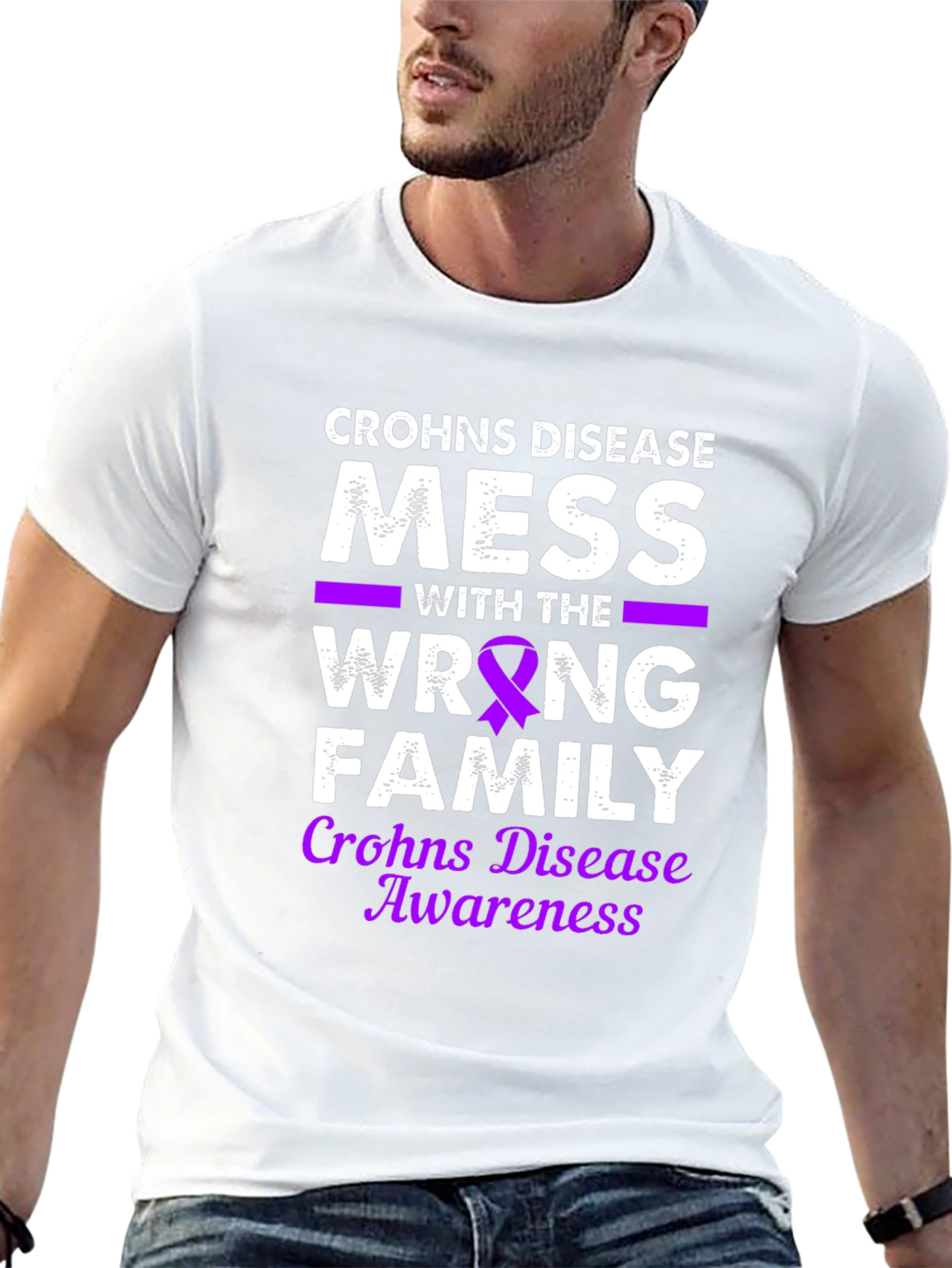 Crohns Disease Awareness Graphic Tee