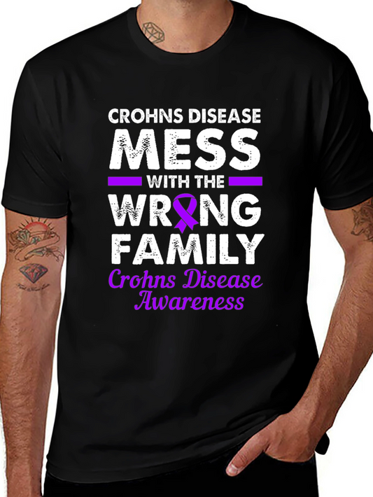 Crohns Disease Awareness Graphic Tee