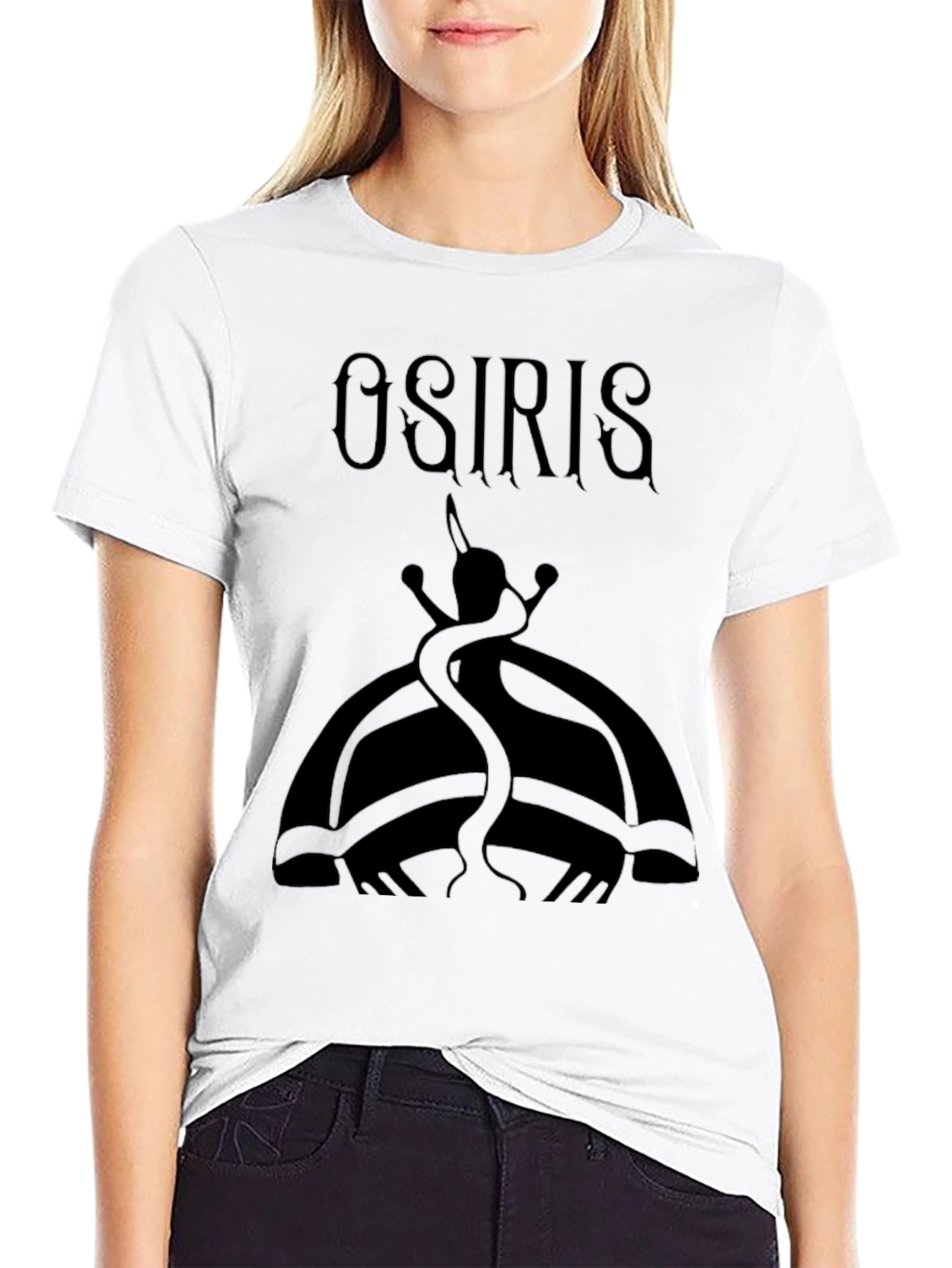 Osiris Graphic Print Black T-Shirt