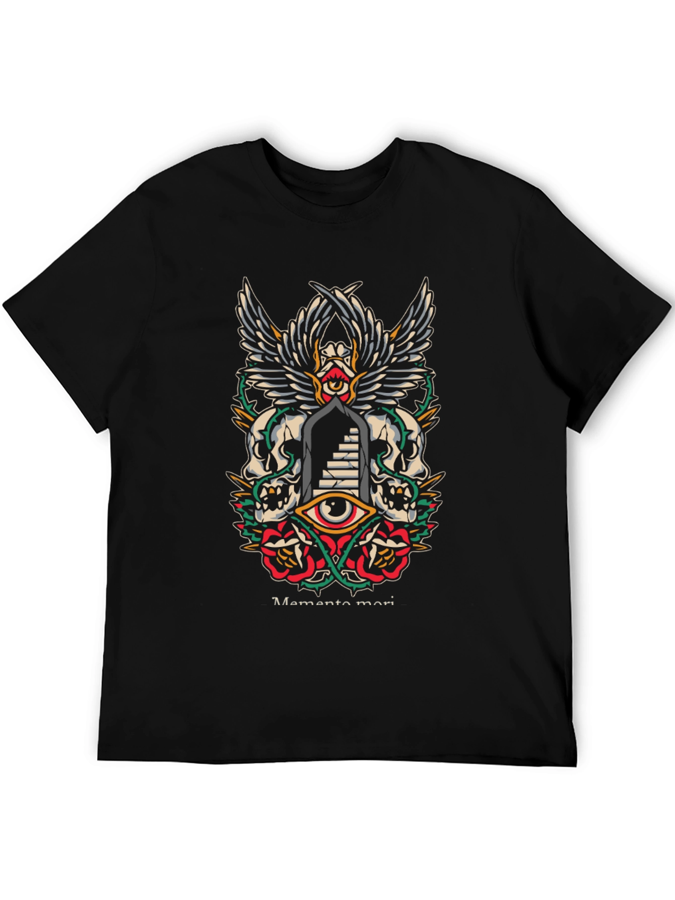 Memento Mori Graphic Tee - Death & Eternity