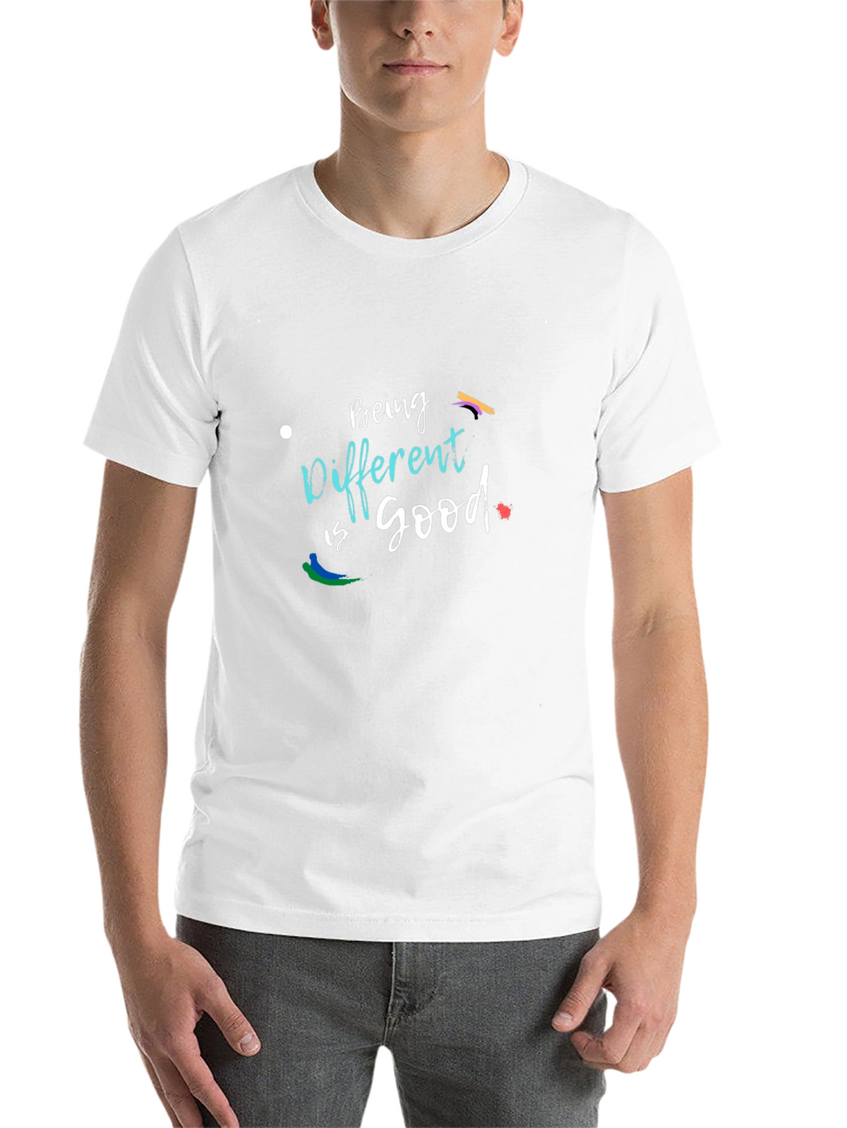 Being Different is Good - Black T-Shirt