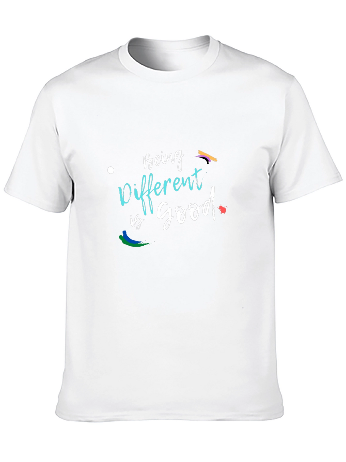 Being Different is Good - Black T-Shirt