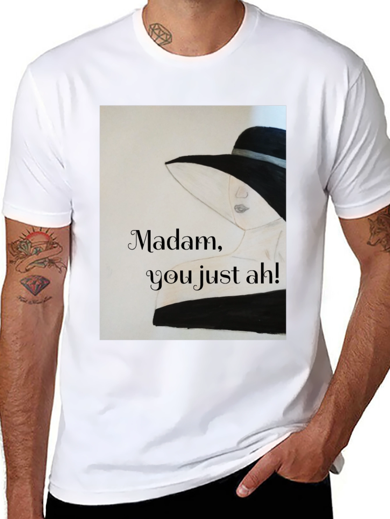 Madam Just Ah! Graphic T-Shirt