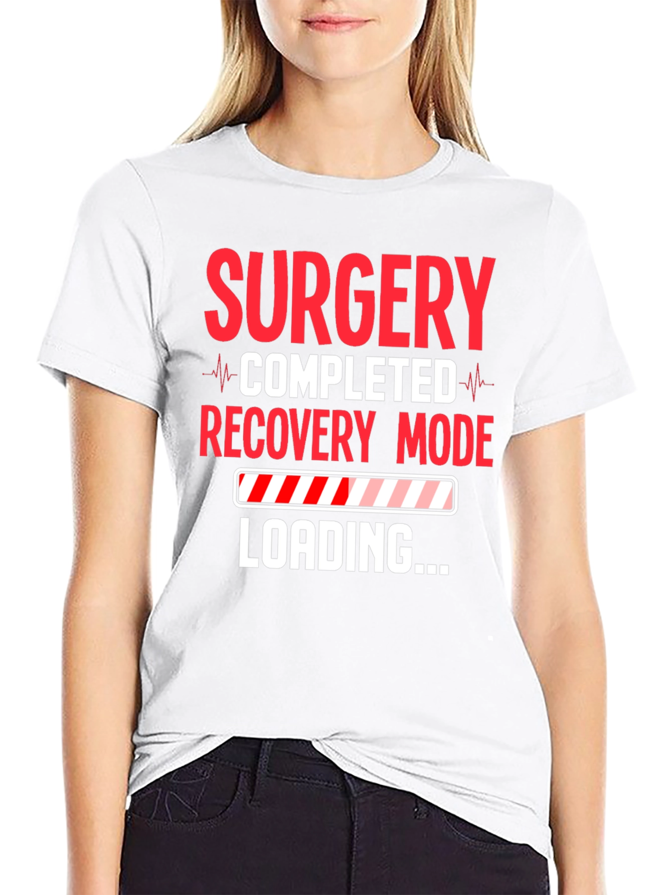 Surgery Recovery Mode Loading Graphic Tee