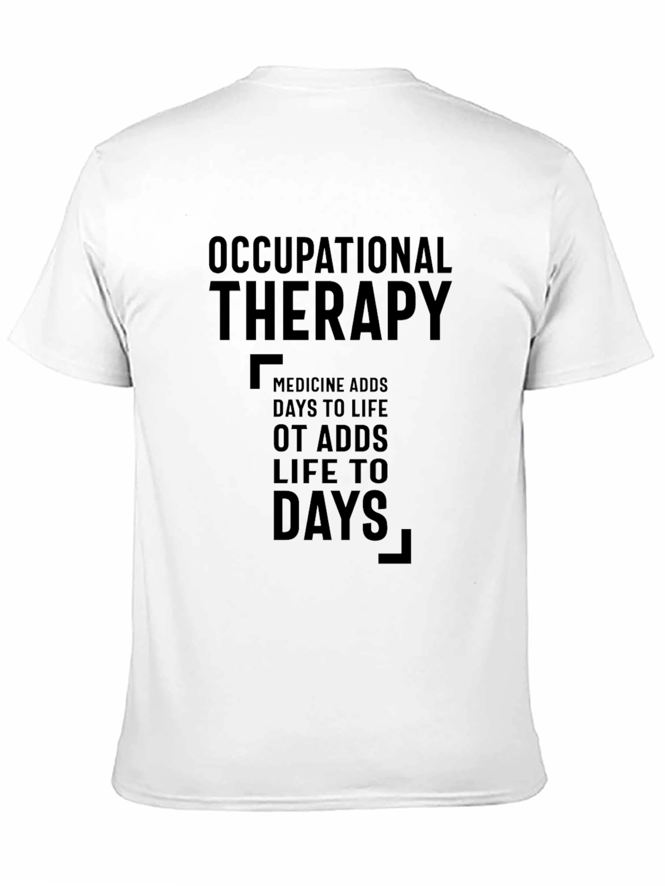 Occupational Therapy Black Graphic T-Shirt