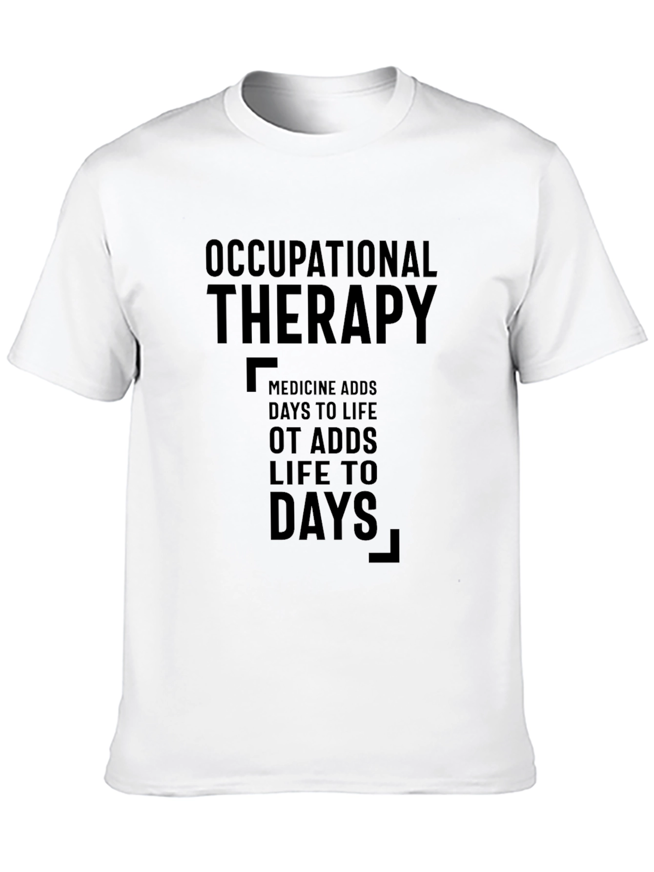 Occupational Therapy Black Graphic T-Shirt