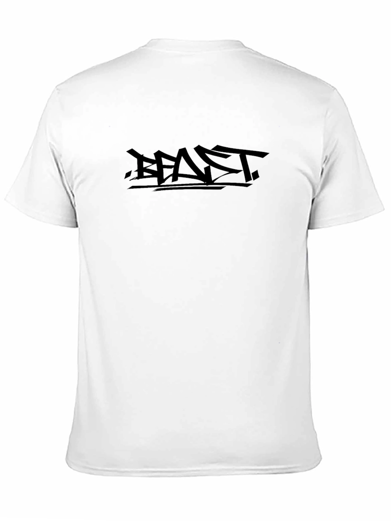BEAST Graphic Print T-Shirt - Black