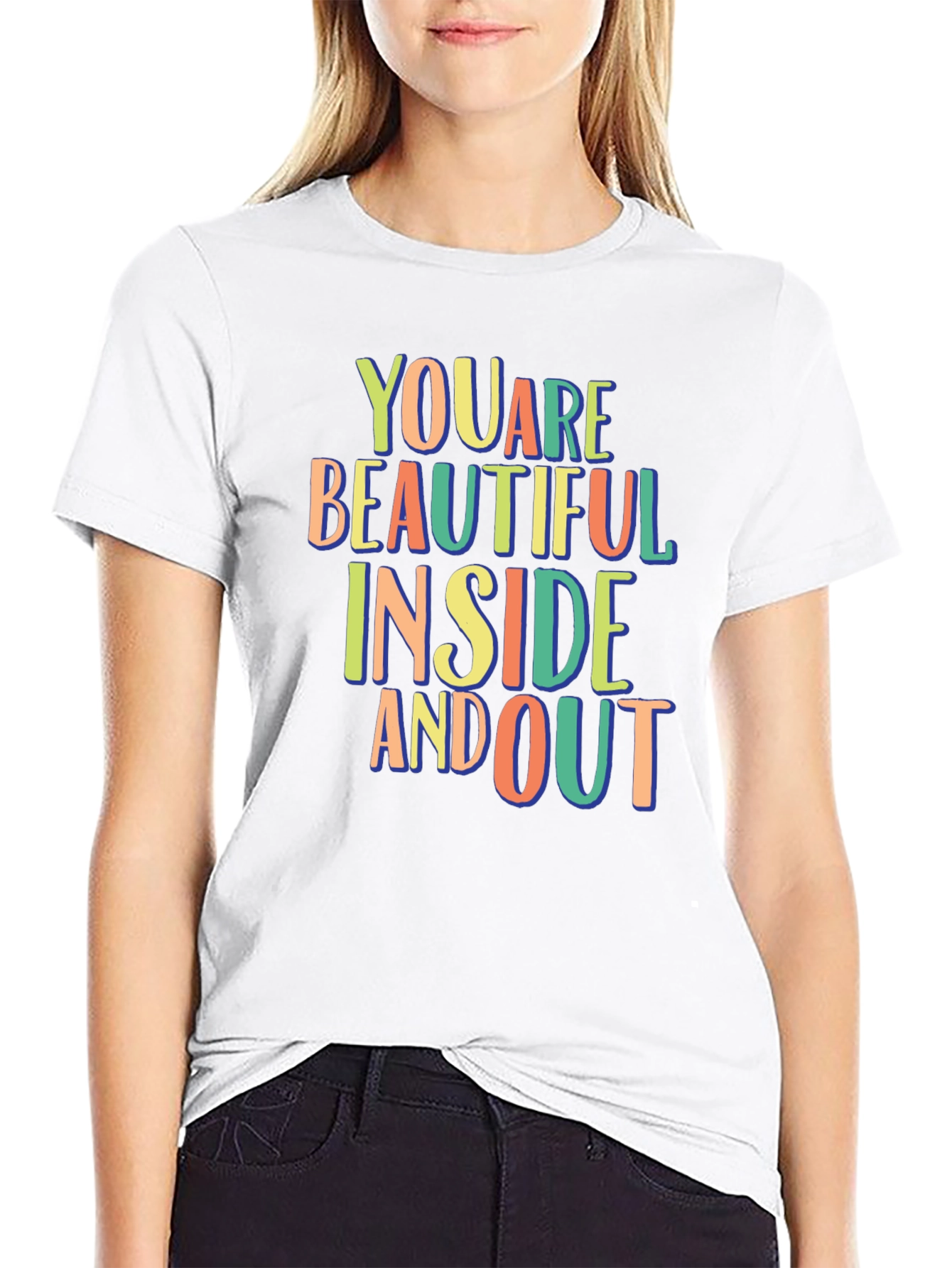 You Are Beautiful Inside and Out Graphic Tee