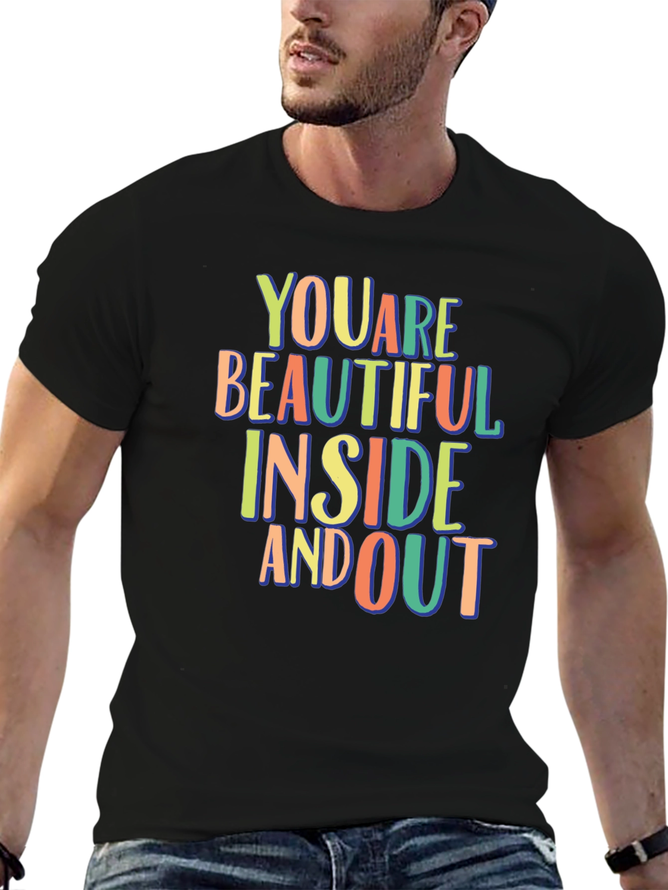 You Are Beautiful Inside and Out Graphic Tee