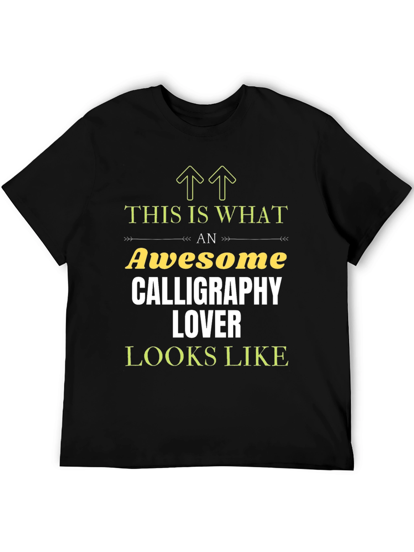 Awesome Calligraphy Lover Graphic T-Shirt