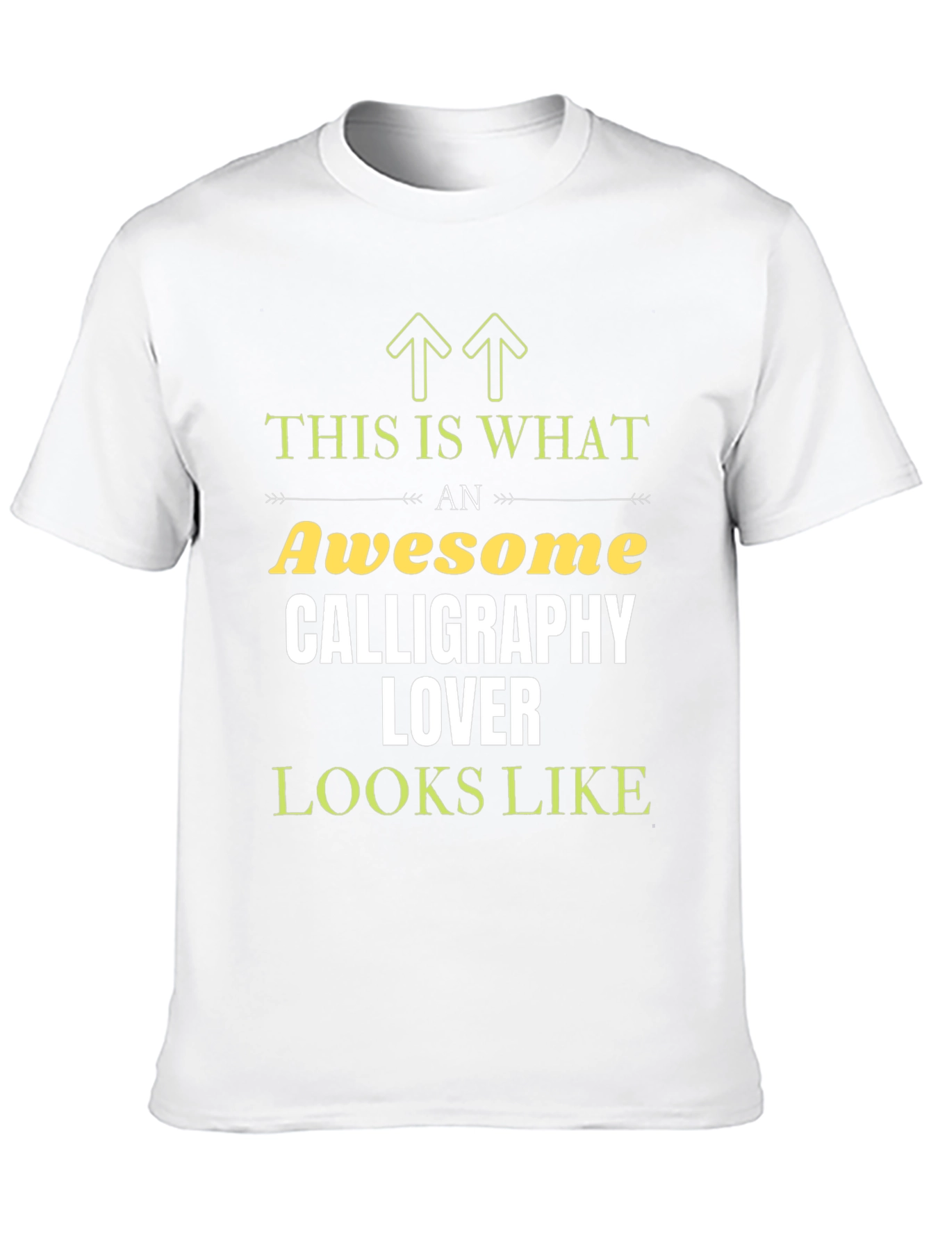Awesome Calligraphy Lover Graphic T-Shirt