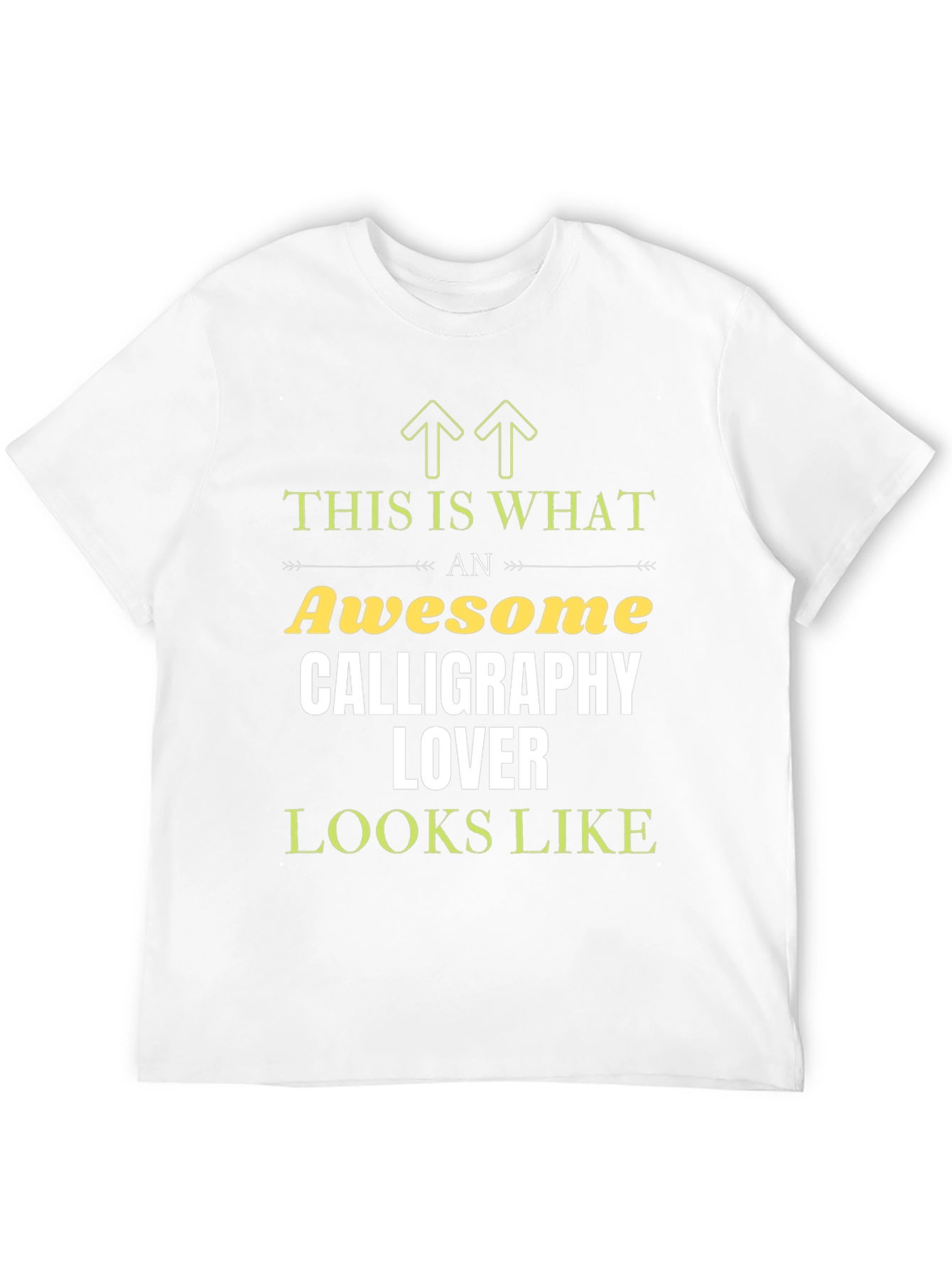 Awesome Calligraphy Lover Graphic T-Shirt