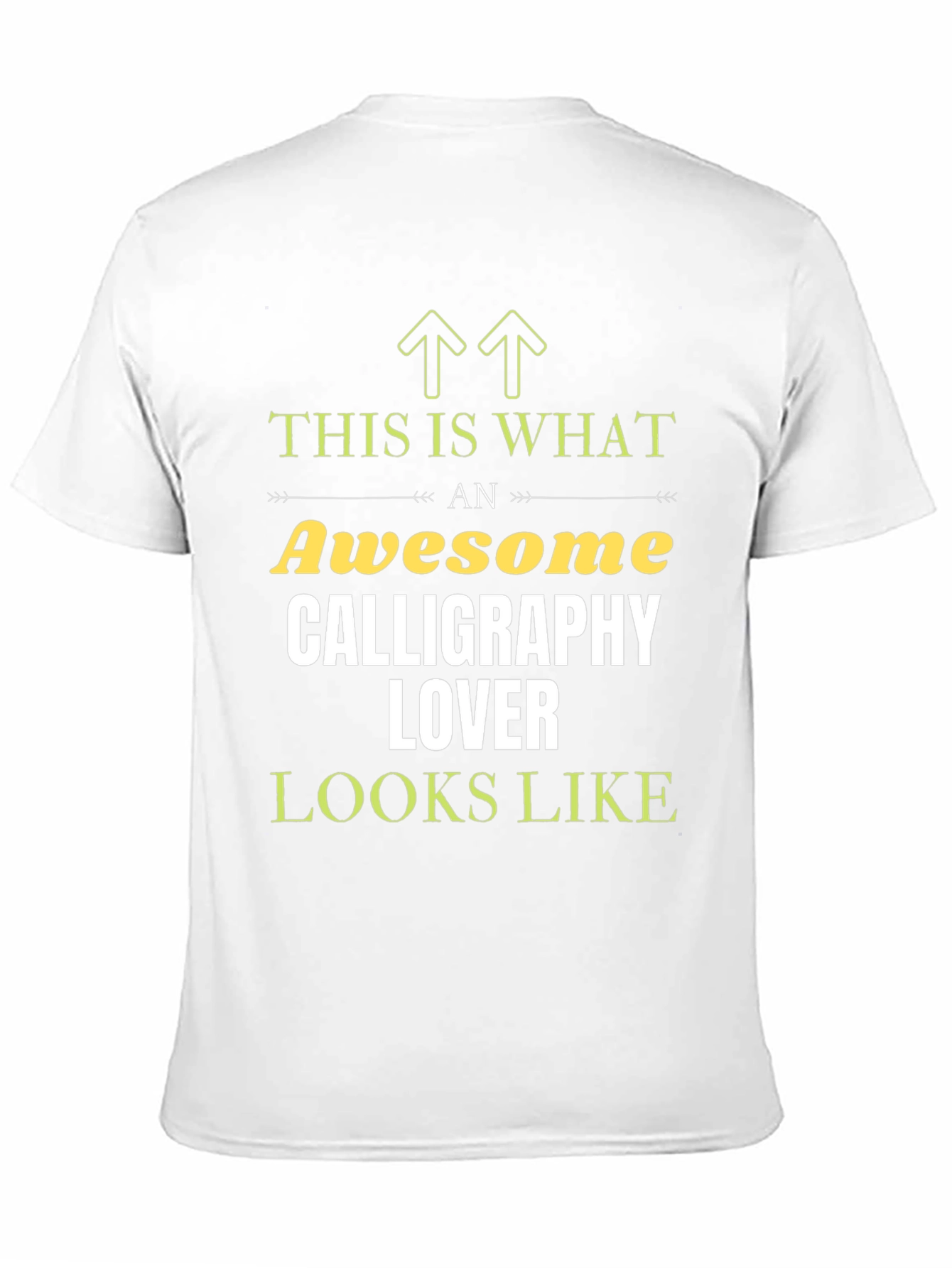 Awesome Calligraphy Lover Graphic T-Shirt