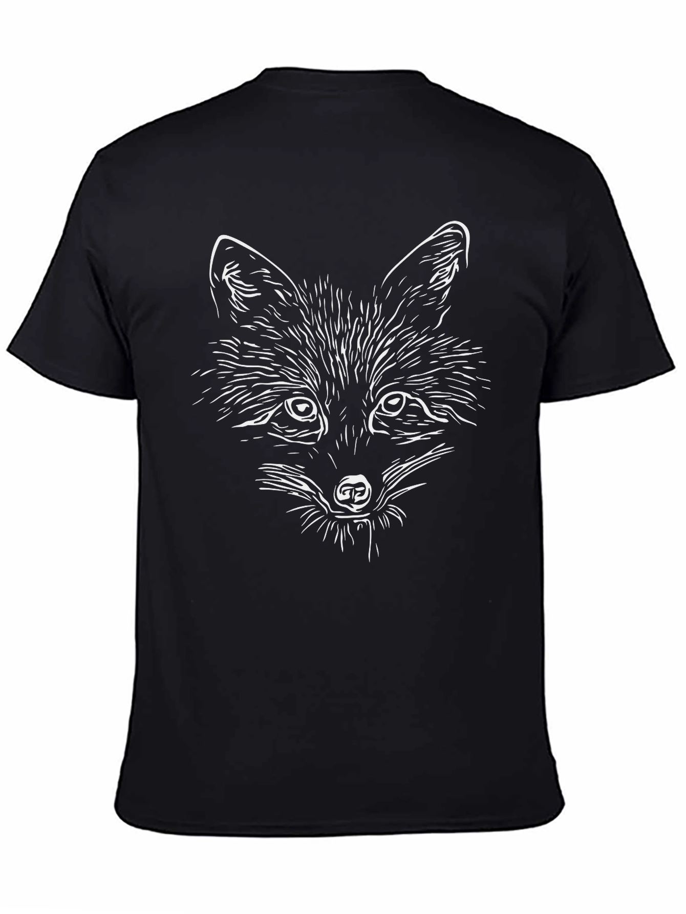 Fox Graphic Tee - Mens Black T-Shirt