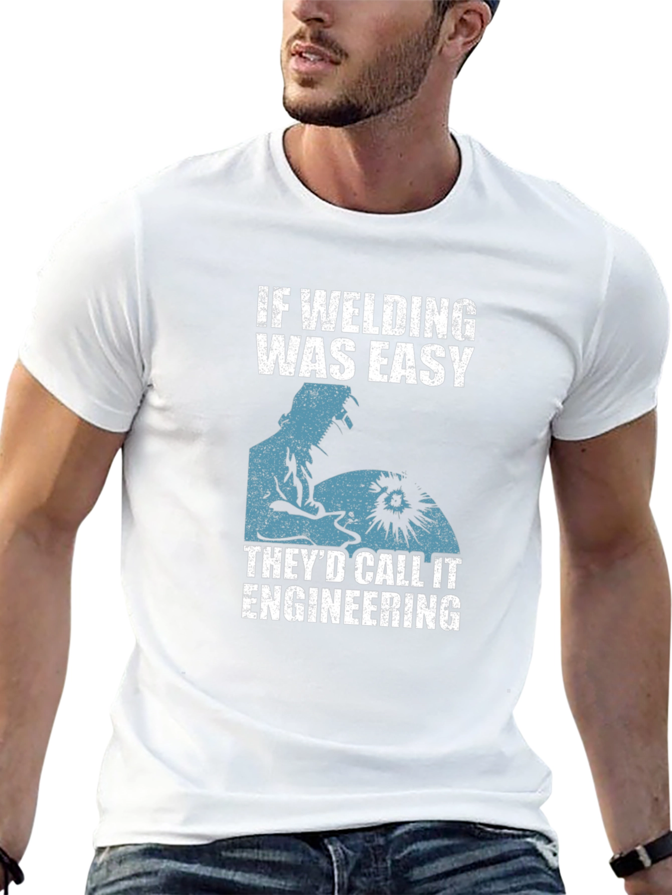 Welding Humor Graphic Tee - Engineer Joke Shirt