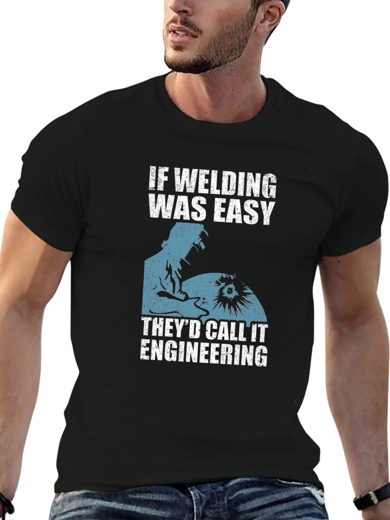 Welding Humor Graphic Tee - Engineer Joke Shirt